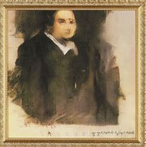 AI generated portrait of Edmond de Bellamy
